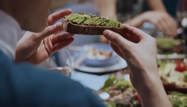 Avocado toast, the kind of simple breakfast that fits an Ilia Topuria diet in fight camp